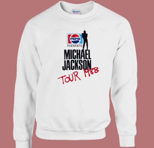 Michael Jackson Pepsi Bad Tour Sweatshirt