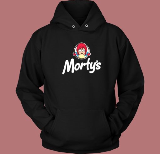 Mortys Wendys Parody Hoodie Style