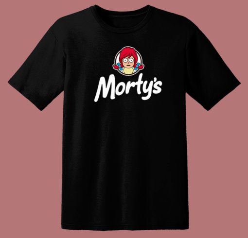 Mortys Wendys Parody T Shirt Style