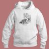 Raccoon Says I Am Beautiful Hoodie Style