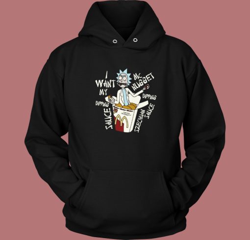 Rick dan Morty Saus Hoodie Style