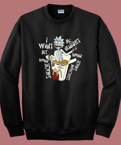 Rick dan Morty Saus Sweatshirt