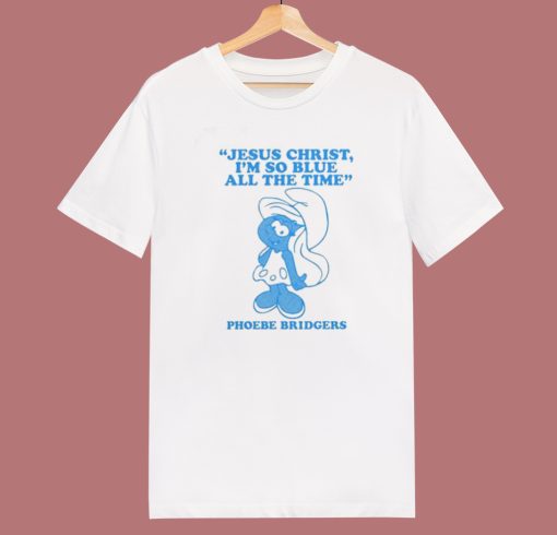 Smurfette Jesus Christ Phoebe Bridgers T Shirt Style