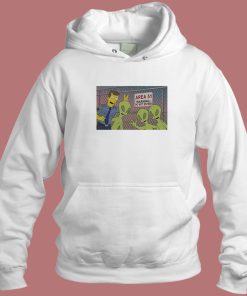 The Simpsons Area 51 Hoodie Style