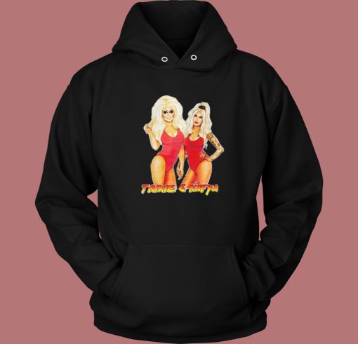 Trixie and Katya Swimsuit Hoodie Style