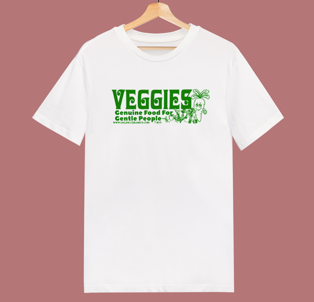 Veggies Genuine Food T Shirt Style | Mpcteehouse.com