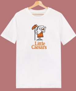 Vintage Little Caesars T Shirt Style