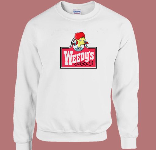 Wendys Simpson Parody Sweatshirt