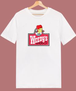 Wendys Simpson Parody T Shirt Style