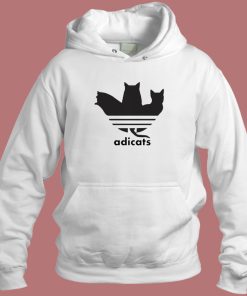 Adicats Logo Parody Hoodie Style