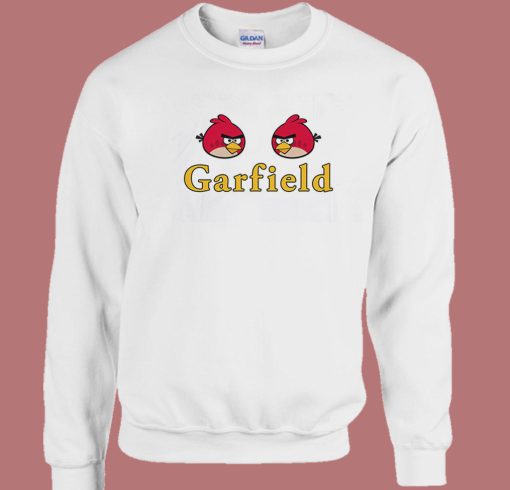 Angry Birds Garfield Sweatshirt