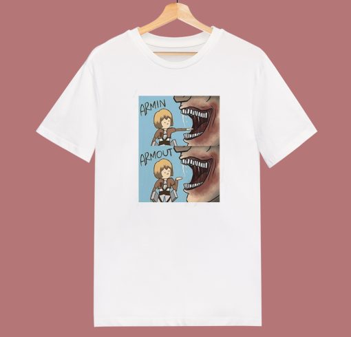 Armin Armout Attack On Titan Meme T Shirt Style