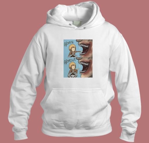 Armin Armout Titan Meme Hoodie Style