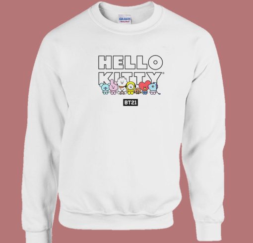 BTS BT21 x Hello Kitty Sweatshirt