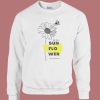 Bee On A Sunflower Funny Sweatshirt