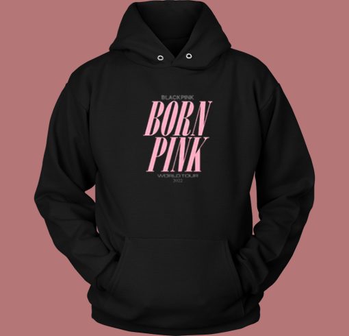 Blackpink Born Pink Hoodie Style