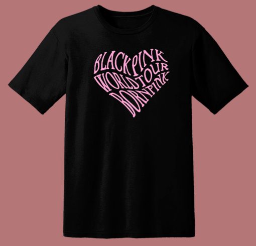 Blackpink World Tour Born Pink T Shirt Style