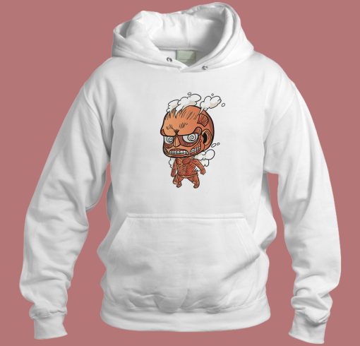 Chibi Colossal Titan Funny Hoodie Style