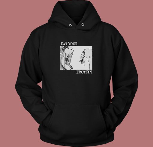 Eat Your Protein Attack On Titan Hoodie Style