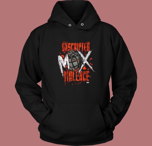 Jon Moxley Unscripted Mox Hoodie Style