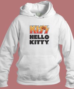 Kiss Hello Kitty Collaboration Hoodie Style