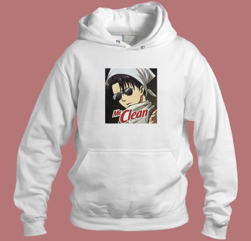 Levi Ackerman Mr Clean Hoodie Style