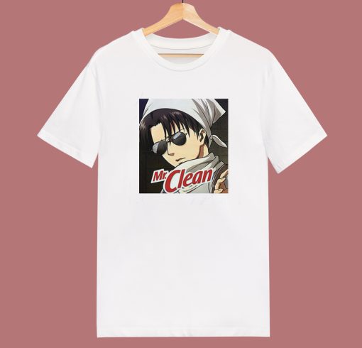 Levi Ackerman Mr Clean T Shirt Style