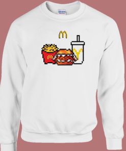 McDonalds NewJeans 8 Bit Sweatshirt