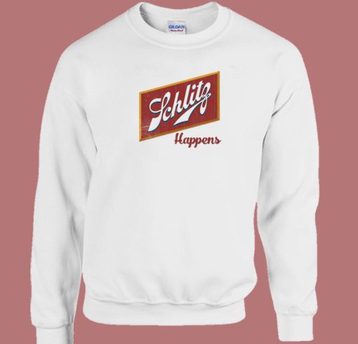 Schlitz Beer Happens Sweatshirt