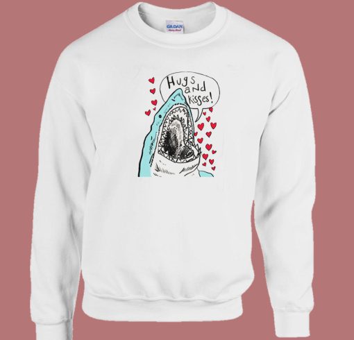 Shark Hugs And Kisses Sweatshirt