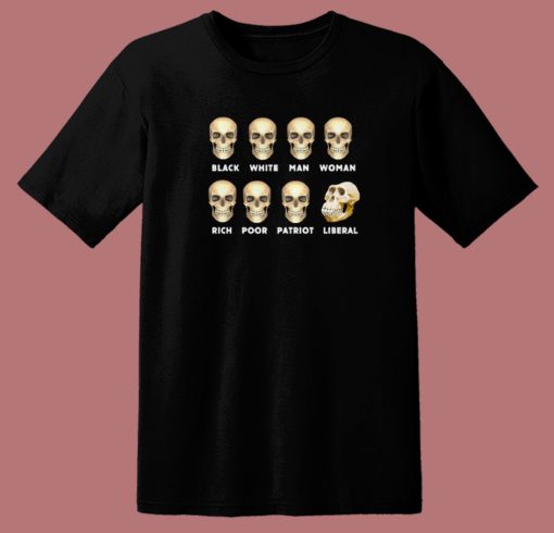 Skull Face Liberal Monkey T Shirt Style