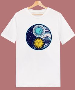 Ying Yang Universe T Shirt Style