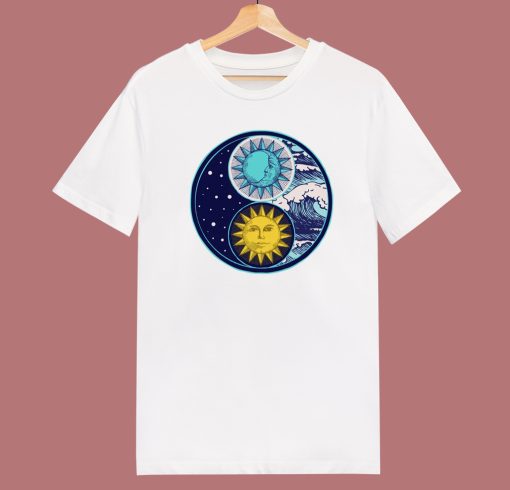 Ying Yang Universe T Shirt Style