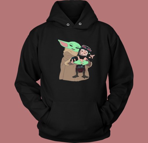 Yoda Grogu Hugs Hoodie Style