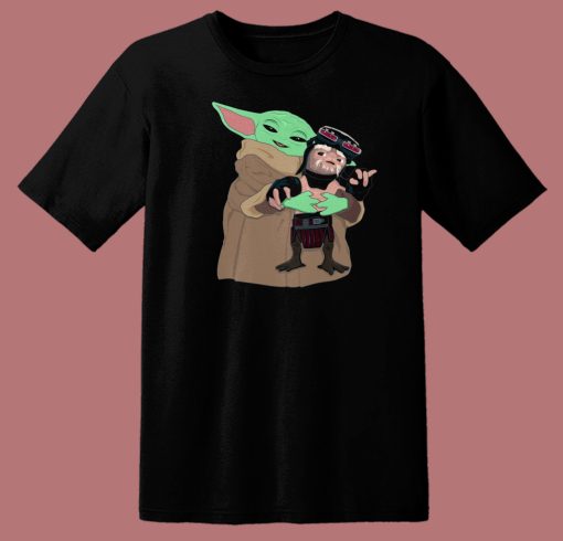 Yoda Grogu Hugs T Shirt Style