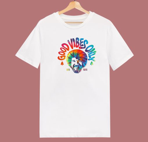 Bob Ross Good Vibes Only T Shirt Style