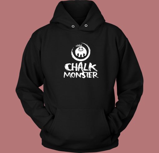 Classic Chalk Monster Hoodie Style