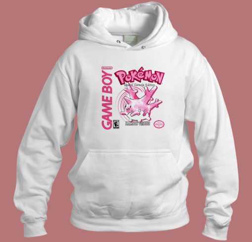 Game Boy Pokemon Special Corsola Hoodie Style