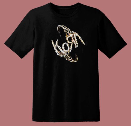 Korn Skeleton Fingers T Shirt Style