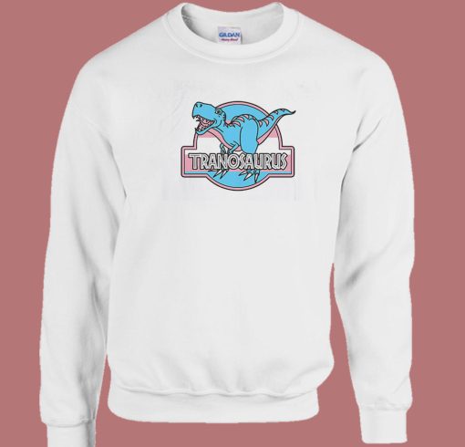 Tranosaurus Rex Transgender PrideSweatshirt