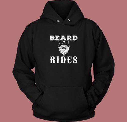 Beard Rides Graphic Hoodie Style