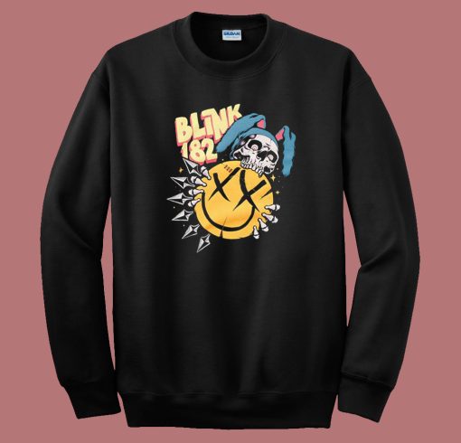 Blink 182 Skull Bunny Sweatshirt