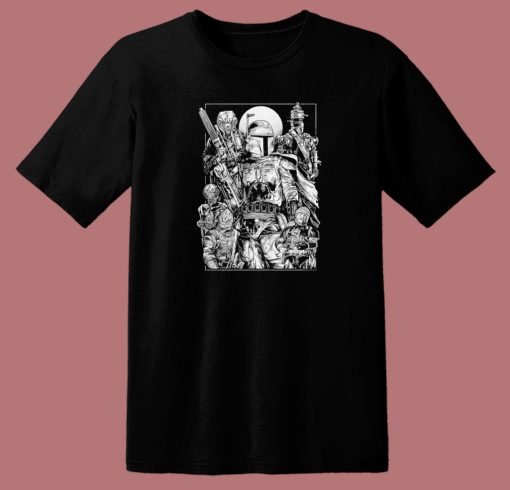 Bounty Hunters Star Wars 90s T Shirt Style