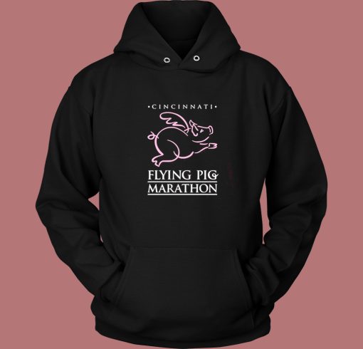 Cincinnati Flying Pig Marathon Hoodie Style