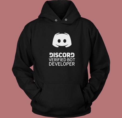 Discord Verified Bot Developer Hoodie Style