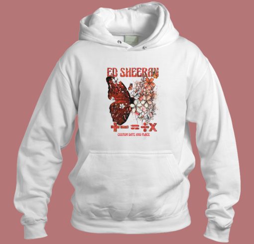 Ed Sheeran Mathematics Tour Hoodie Style