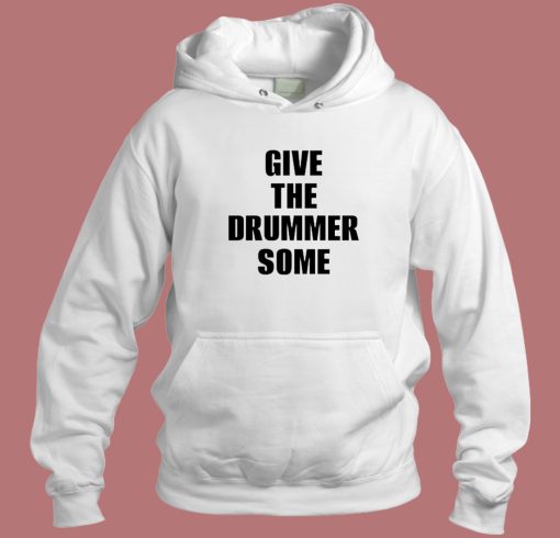 Give The Drummer Some Travis Barker Hoodie Style