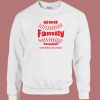 God Family Baseball Sweatshirt