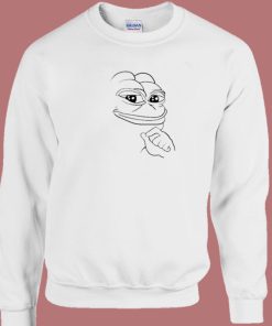 Haider Pepe Frog Sweatshirt