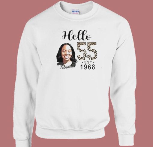 Hello 55 Sophia Sweatshirt